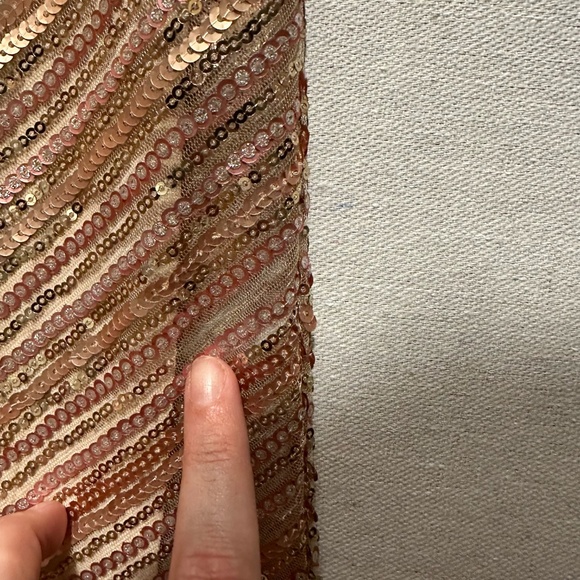 Theia Sequin Embroidered Tulle Kimono Jumpsuit - size 2 - Picture 11 of 11